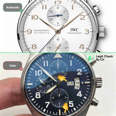 iwc portuguese fake|authenticity check iwc watch.